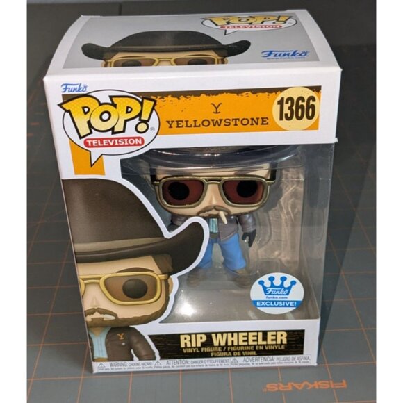 Funko Pop Rip Wheeler 1366 Vinyl Figure Yellowstone Collectible Toy NIB - Picture 8 of 12